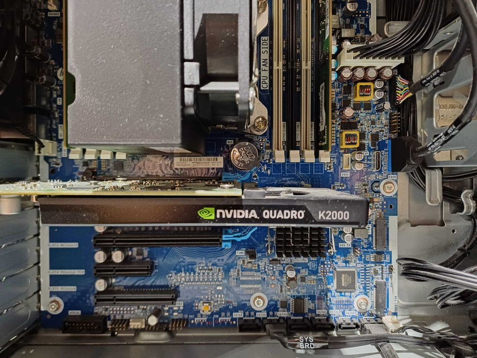 HP Z4 G4 Workstation, Xeon W-2123 3.60GHz, 16GB DDR4, No HDD, K2000