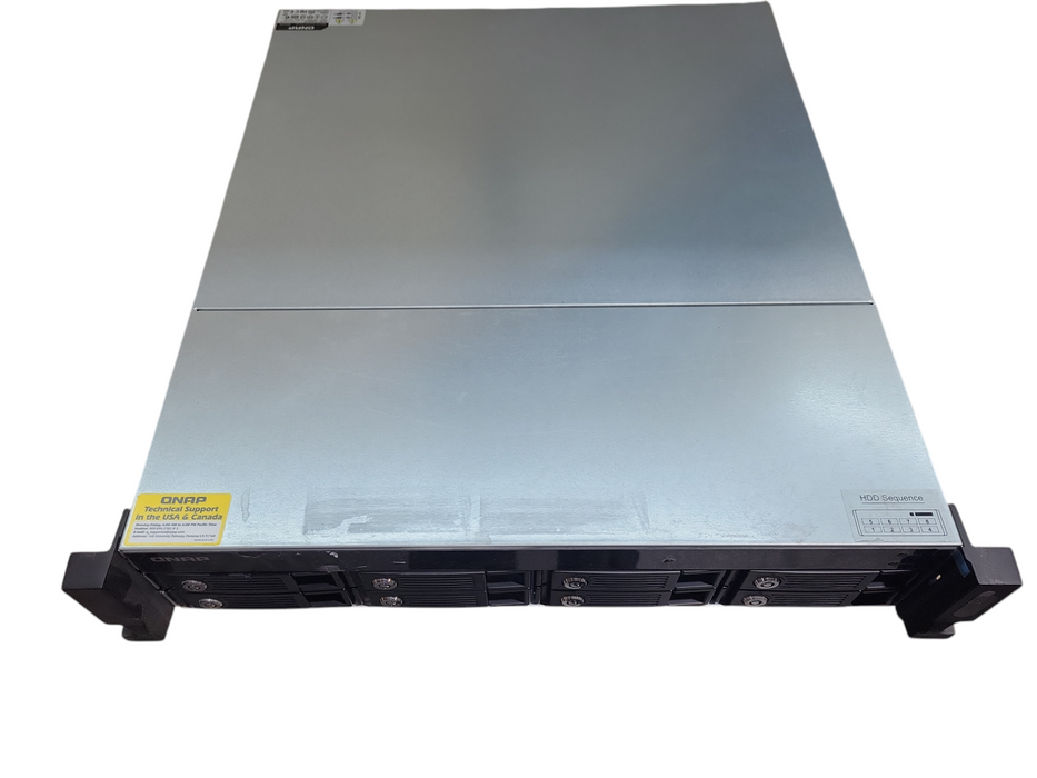QNAP TS-869U-RP 8 Bay Diskless Network Attached Storage, 8x 1TB HDDs !