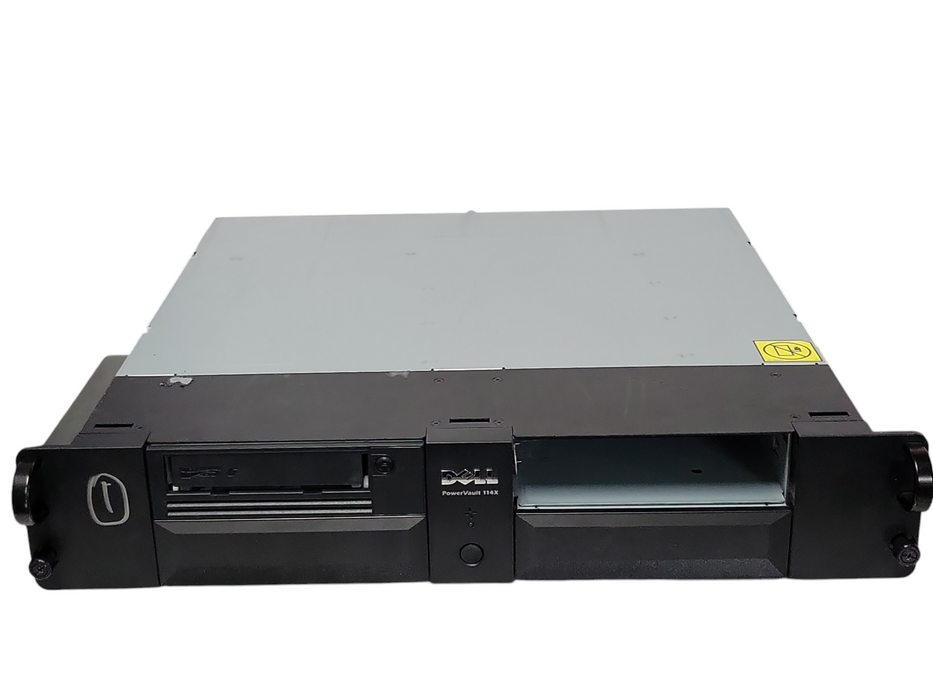 Dell Powervault 114x 2-Bay SAS chasis w/ 1x IBM LTO Ultrium 6-H 0341K0, READ _