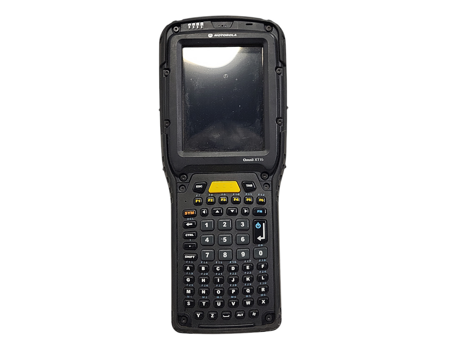 Psion Zebra Omnii 7545MBW XT15 Handheld Barcode Scanner  No Battery/ Battery cover READ Q$