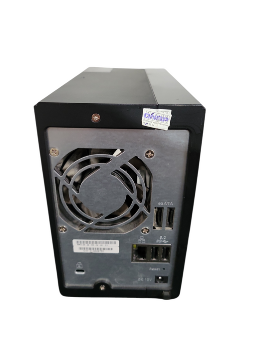 QNAP TS-219P II 2 Bay Diskless NAS Network Attached Storage - No HDDs/Caddi !
