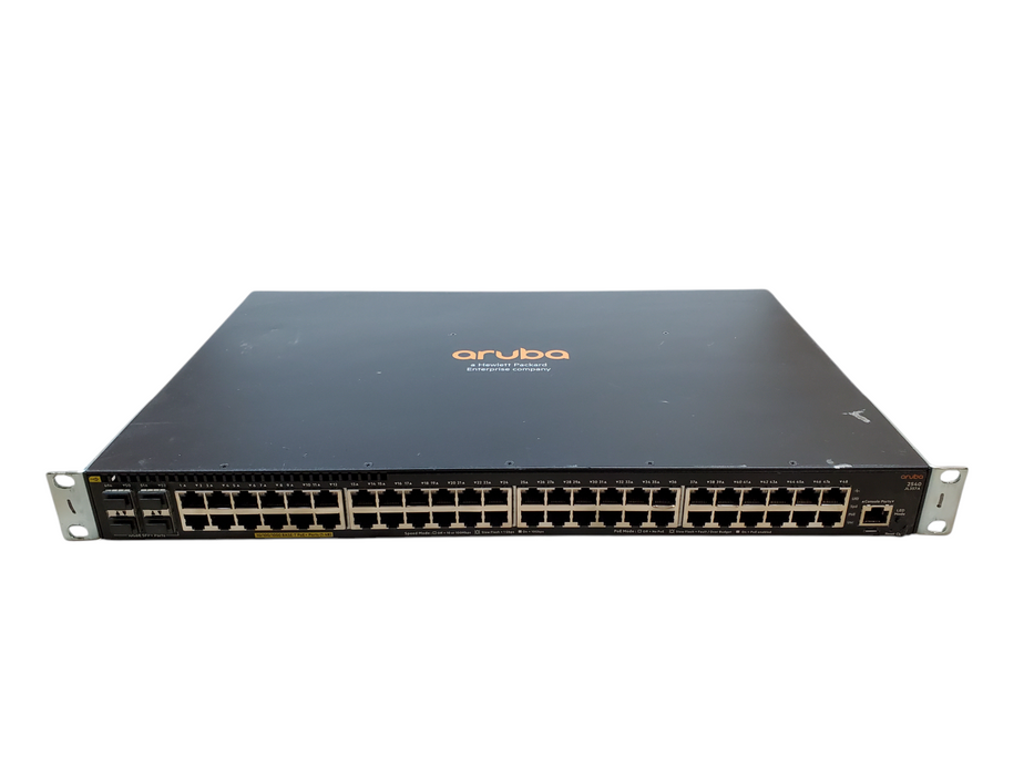 HP ARUBA 2540 JL357A 48 Port POE 4x SFP Rack Mountable Ethernet Switch