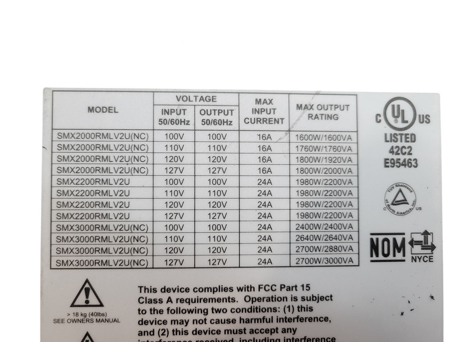 APC Smart UPS X 3000 (SMX3000RMLV2UNC) + Batteries