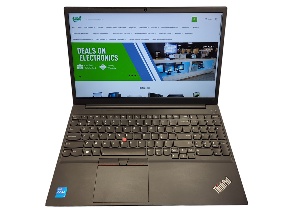 Lenovo ThinkPad E15 Gen 2, i5-1135G7 2.40GHz, 16GB DDR4, 256GB NVMe, 65W AC $ Lap200