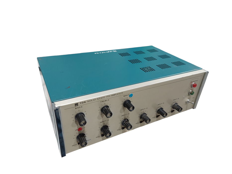 Vintage Toa Solid State PA-Amplifier Model: TA-956 =