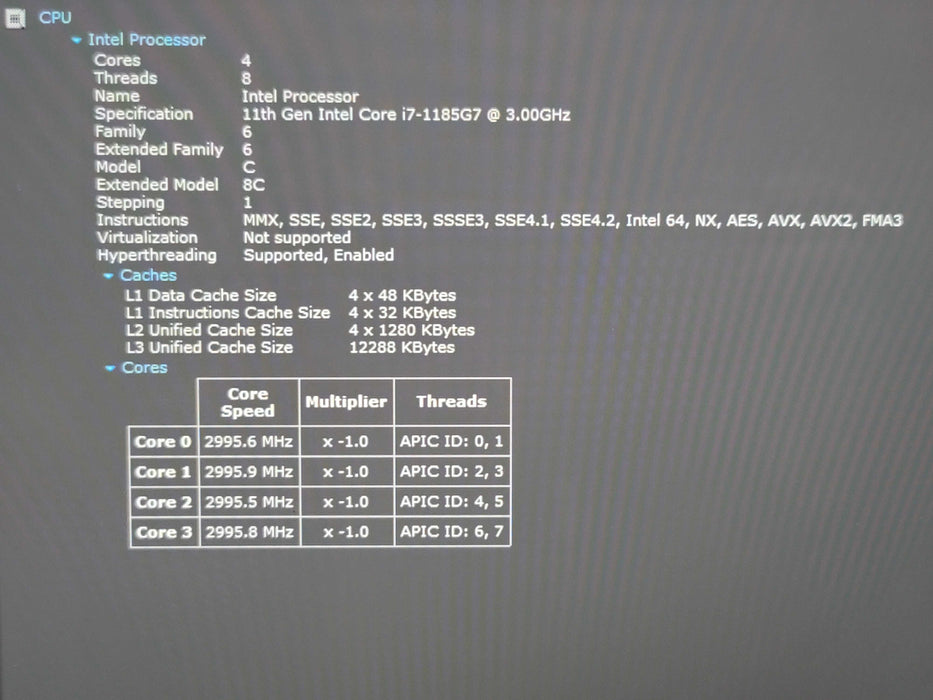 Lenovo ThinkPad X1 Yoga Gen 6 i7-1185G7 16GB RAM 256GB SSD READ !!  β Lap200