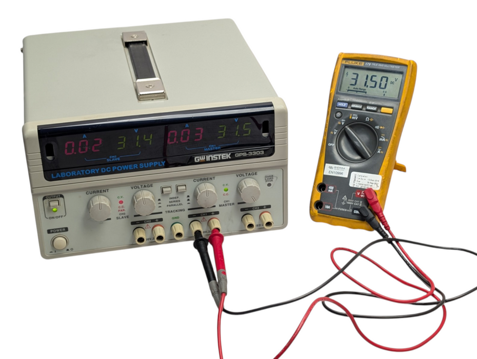GW Instek GPS-3303 Laboratory DC Variable Linear Power Supply up to 60V 6A Q)