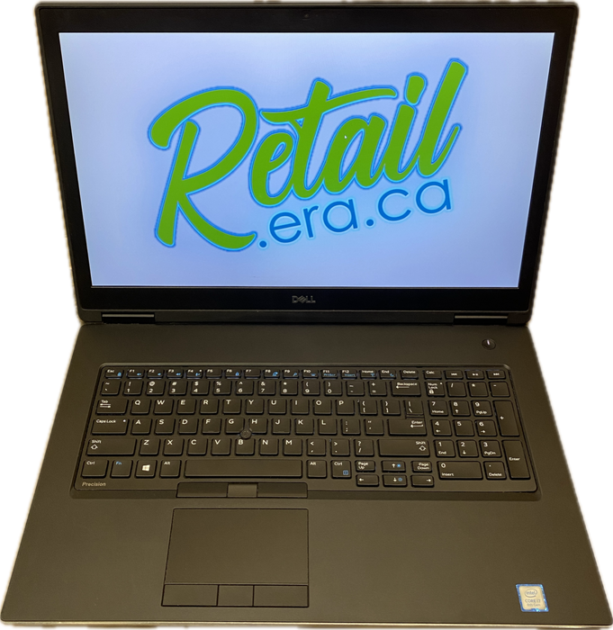 Dell Precision 7730 i7-8750H Radeon Pro WX4150 4GB GPU 32GB RAM 512GB SSD  Lap200