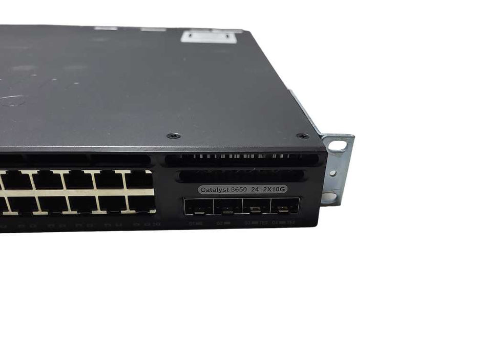 Cisco WS-C3650-24TD-S 2x10G 24-Port Gigabit Ethernet 4-Port SFP Switch Q$
