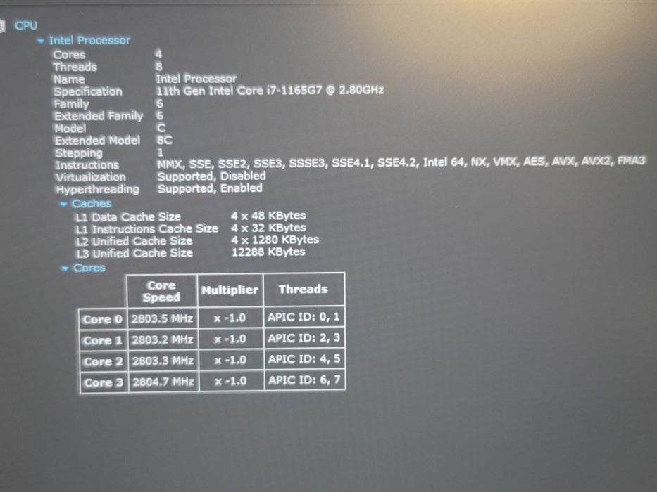 Lenovo ThinkPad E14 Gen 2 i7-1165G7 32GB RAM 512GB NVMe  β Lap200