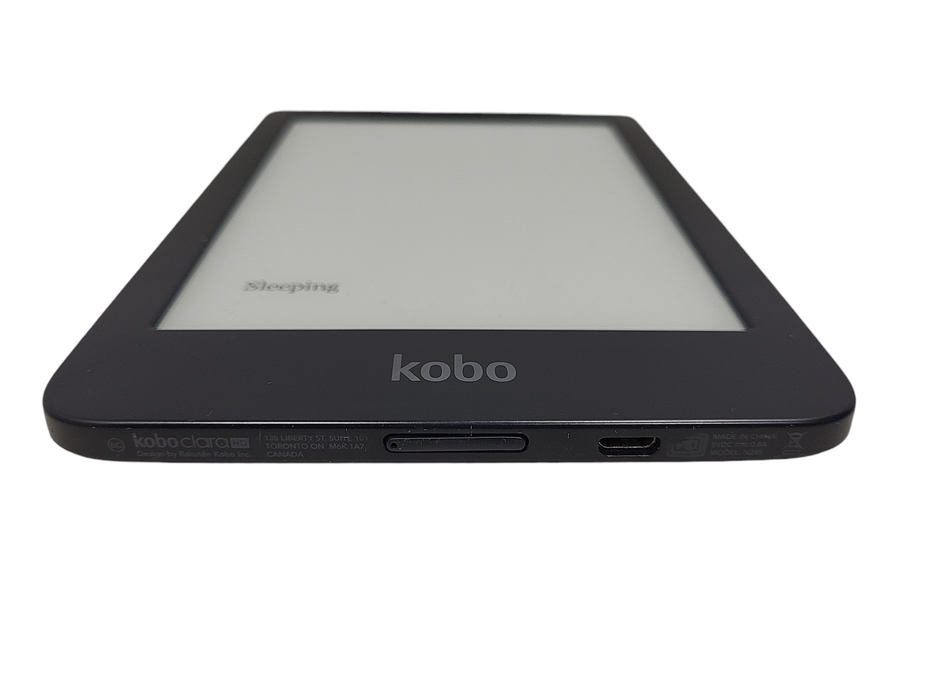 Kobo Clara HD N249 e-Reader 8 GB Wi-Fi w/ case $