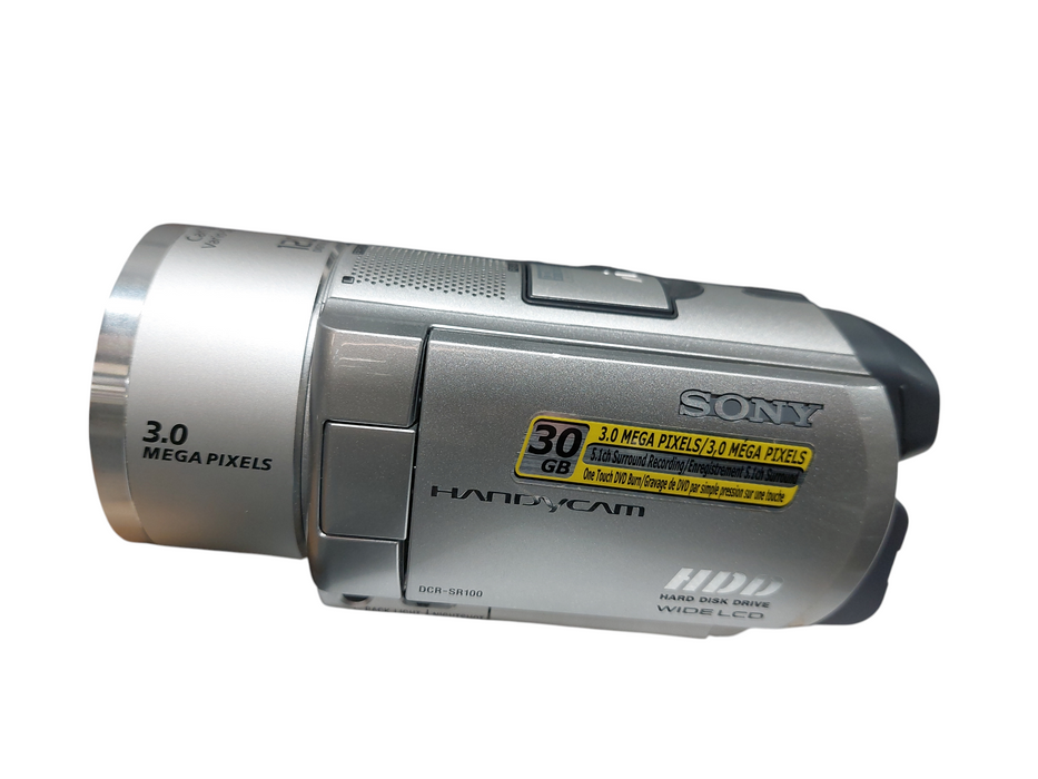 Sony HandyCam Digital Video Camera Recorder HDD Wide LCD Model: DCR-SR100 =