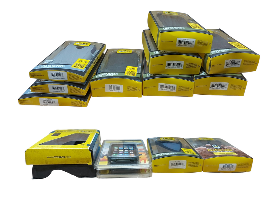 Lot 16x Assorted Otterbox Defender & Commuter (read description)