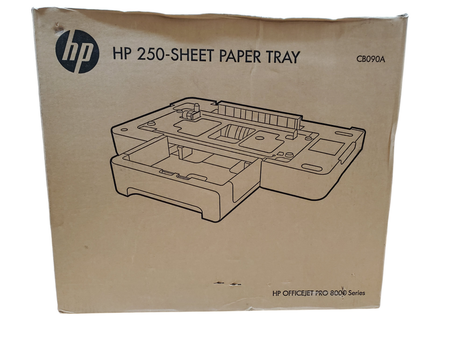 HP 250-Sheet Paper Tray for Officejet Pro 8600 Series Printers CB090A | New Open Box