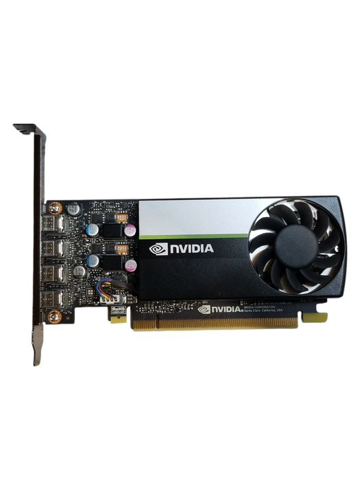 NVIDIA T600 4GB GDDR6 4x Mini DP Graphics Card, Full bracket