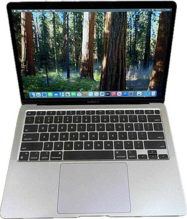 Apple MacBook Air 13" M1 2020 8GB RAM 256GB SSD No Power Adapter READ
