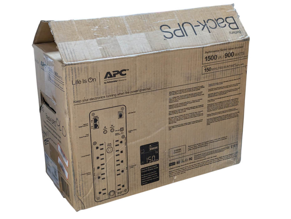 APC Back-UPS PRO 1500VA uninterruptible power supply -