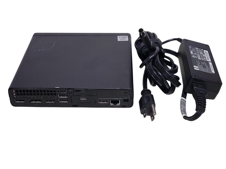 HP ProDesk 400 G6, i5-10500T 2.30GHz, 8GB DDR4, 256GB NVMe, w/ Power adapt _