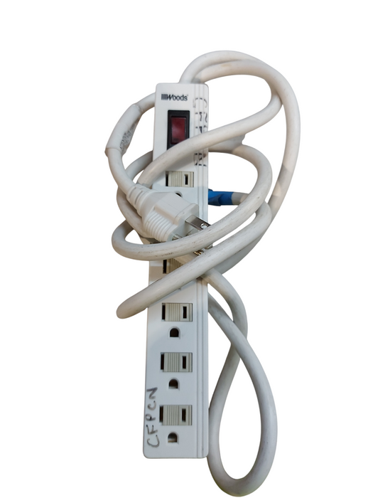 Lot 20x Mixed 6 Outlets Power Extension Cords - Assorted Brands