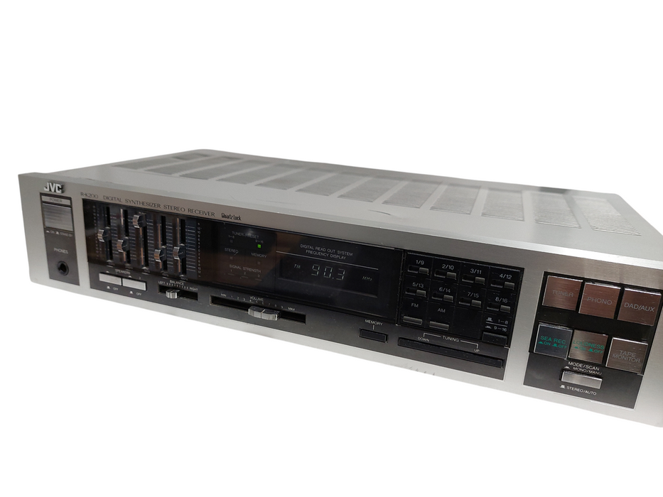 Vintage JVC Digital Synthesizer Stereo Receiver R-K200 Quartz Lock  =