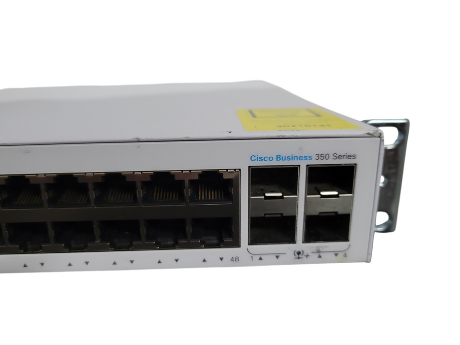 Cisco CBS350-48T-4X 48-Port Gigabit Ethernet 4x10G SFP+ Uplink Switch !