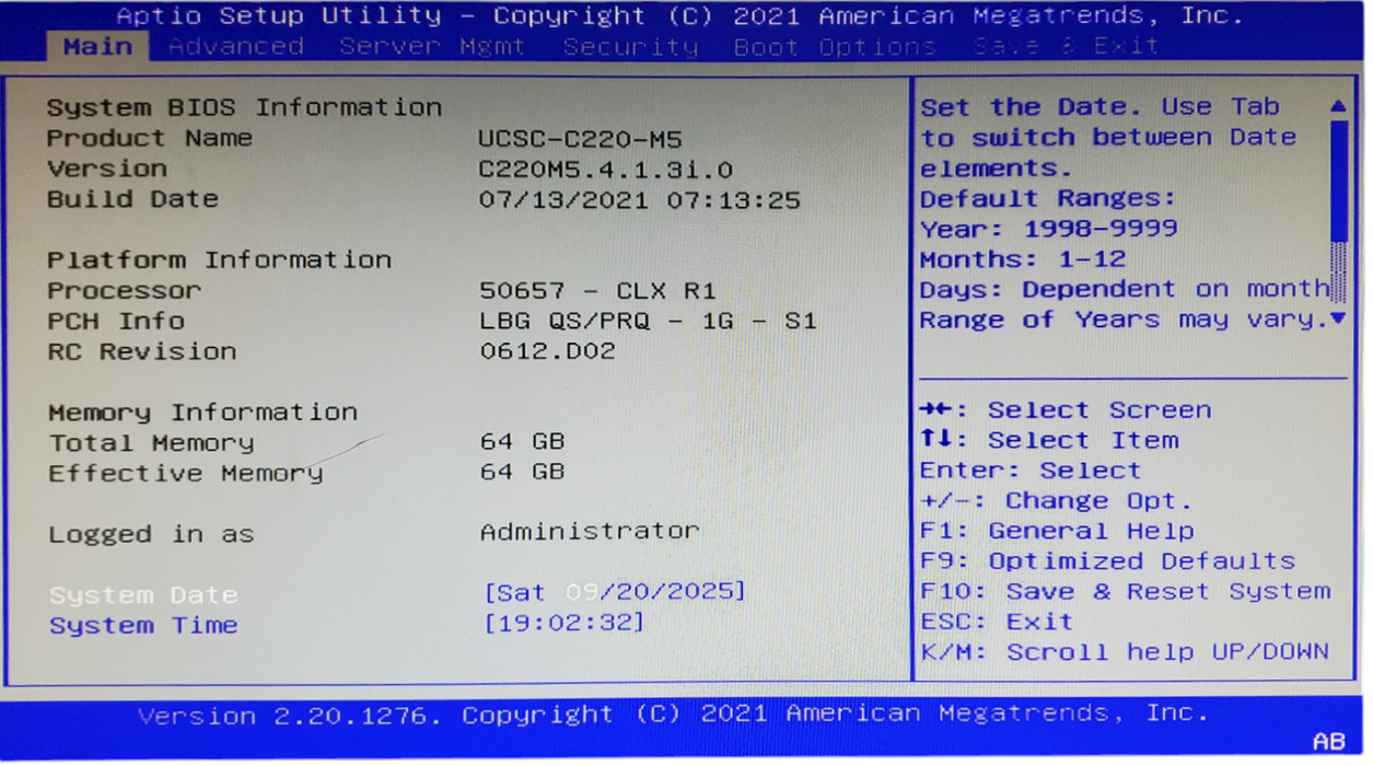 Cisco UCS C220 M5 10x2.5" | 2x Xeon Silver 42 64GB DDR4 12G RAID - No HDD