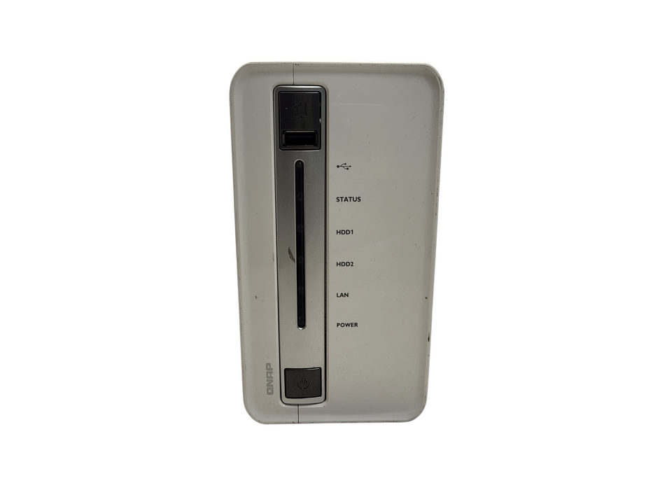 QNAP TS-212P Nas-System 2x 2TB HDD No AC $
