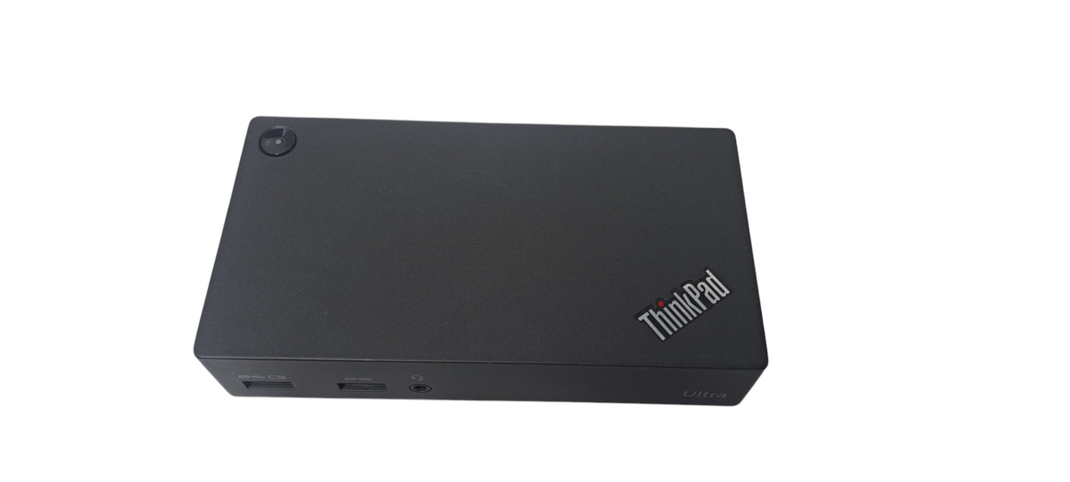 Lenovo ThinkPad DK1523 DisplayLink USB 3.0 Ultra Docking Station W/Adapter