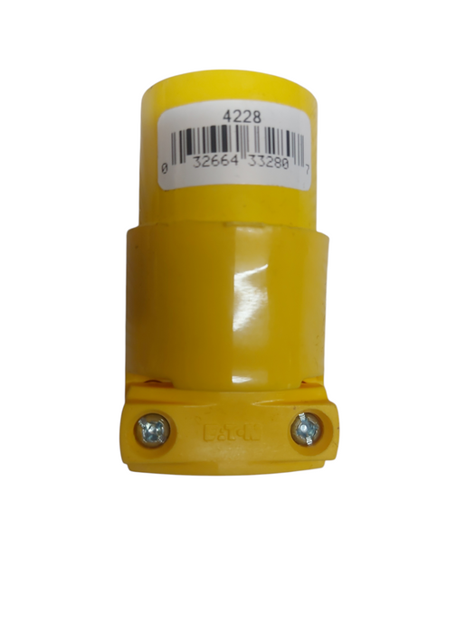 LOT 4x Cooper #4228 5-20R Female Connector – 20A 125V, 3-Wire