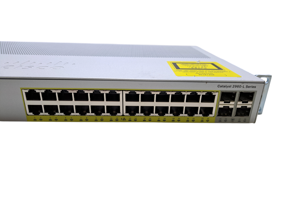 Cisco WS-C2960L-24PS-LL V01 | 24-Port Gigabit PoE+ Silent Managed Switch