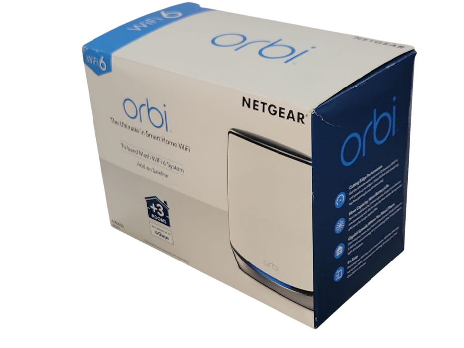 NETGEAR Orbi RBS850 Wireless Mesh Satellite WiFi 6 AX6000 _