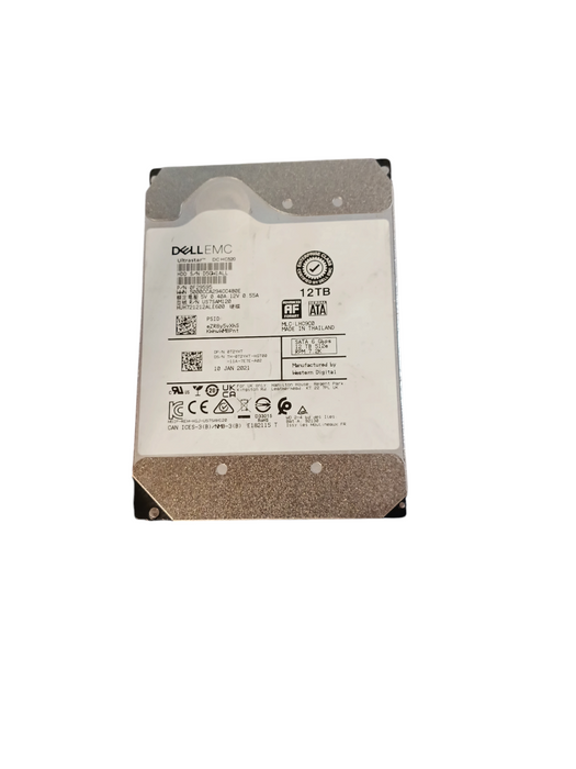 Dell EMC | HUH721212ALE600 | 12TB SATA DCHC520 7200 RPM Ultrastar