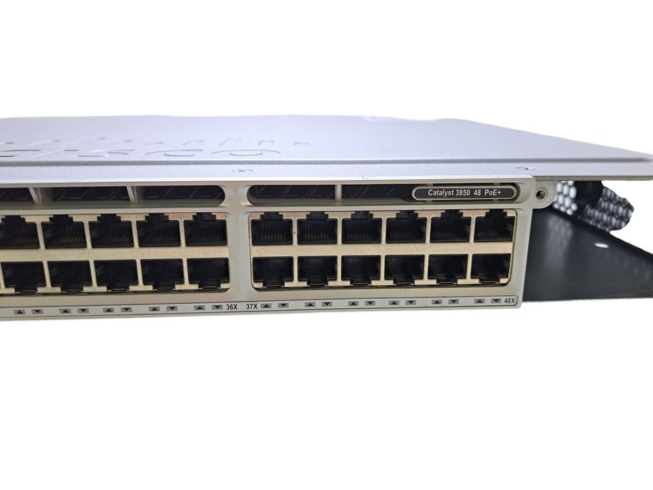 Cisco WS-C3850-48F-S | 48-Port Gigabit PoE+ Switch | 1x 1100W PSU