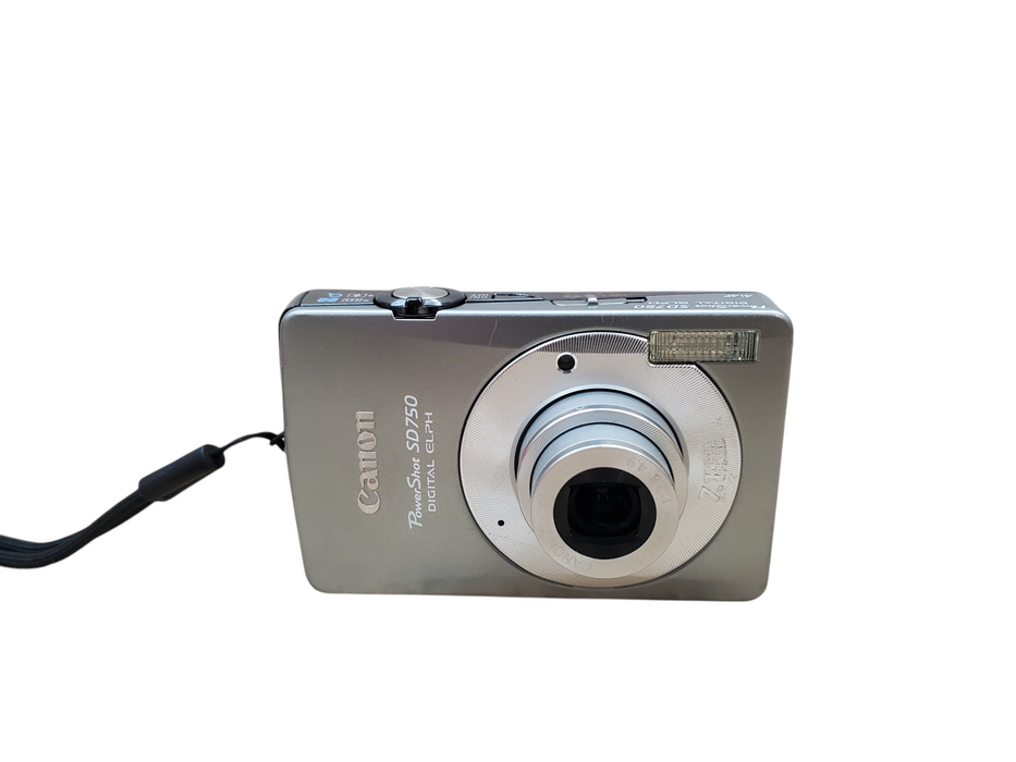 Canon PowerShot SD750 Digital ELPH 7.1MP Digital Camera w/ Battery/Charger