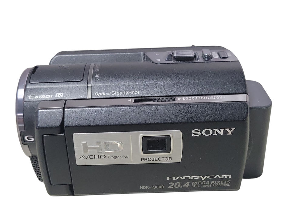 Sony HDR-PJ600E 20.4MP 220 GB HDD HD Camcorder with/ Charger and case _