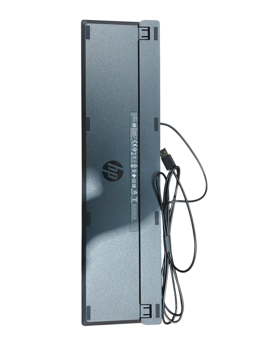 HP halley USB Wired Slim Keyboard Black USB-A HSA-C001K L96909-001