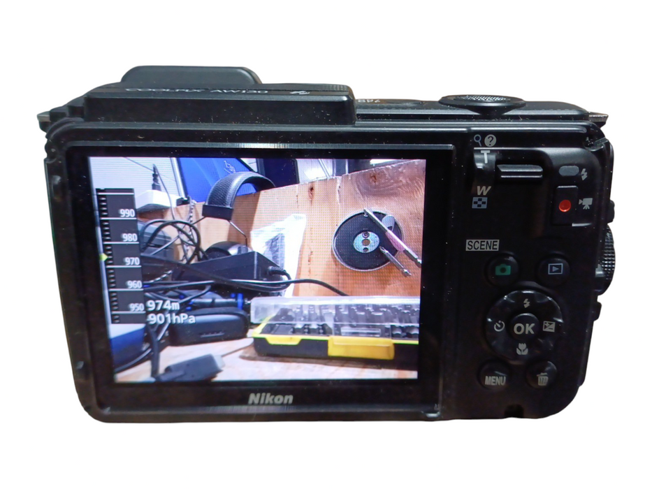 Nikon Coolpix AW130 Waterproof Digital Camera w/ Battery