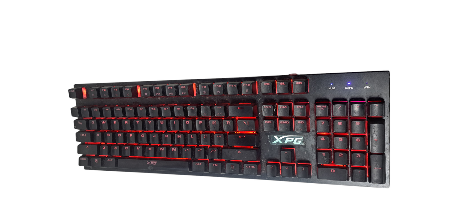 XPG INFAREX K10 RGB USB Gaming Mem-Chanical Keyboard, Black | READ