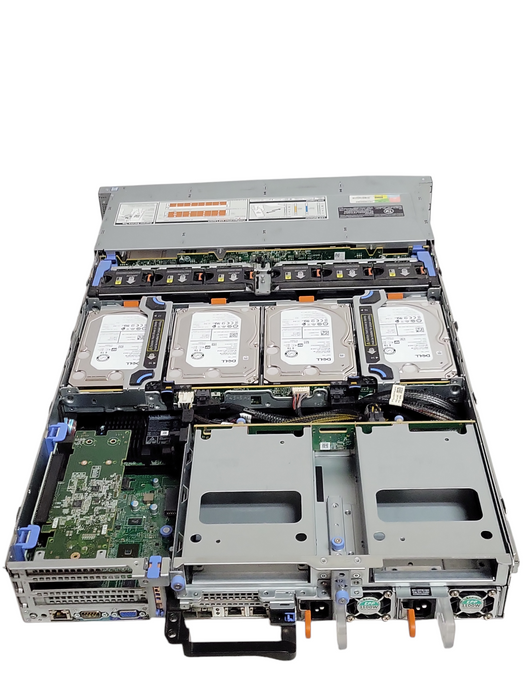 Dell OEMR XL R740XD 2x Xeon Silver 4110 128GB DDR4 H740P Mini 10x 8TB SAS  _