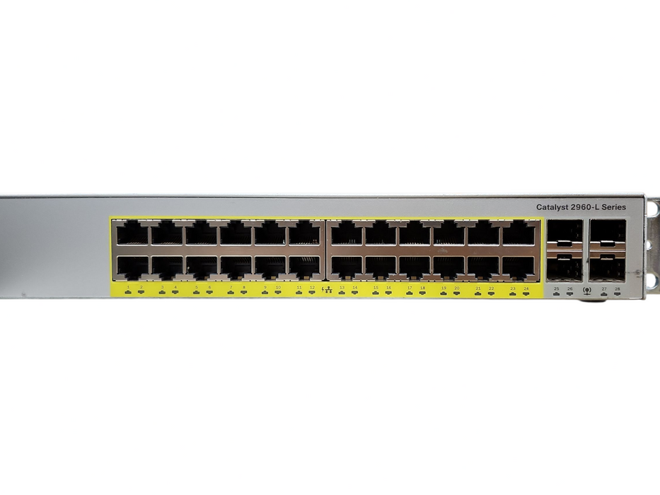Cisco Catalyst WS-C2960L-24PS-LL, 2960-L Gigabit PoE Network Switch