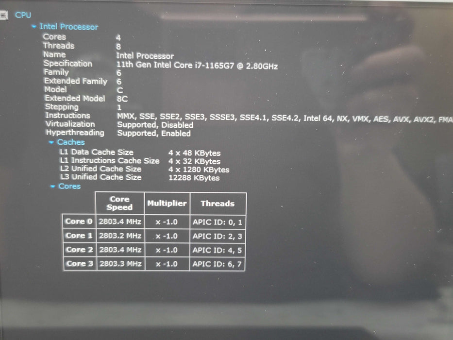 ASUS Zenbook S UX93 i7-1165G7 16GB RAM 512GB SSD READ β Lap200