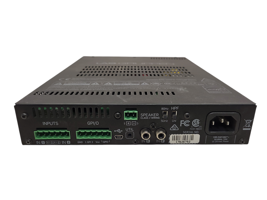 Lab Gruppen Lucia 240/1-70 240W Mono Amplifier READ $