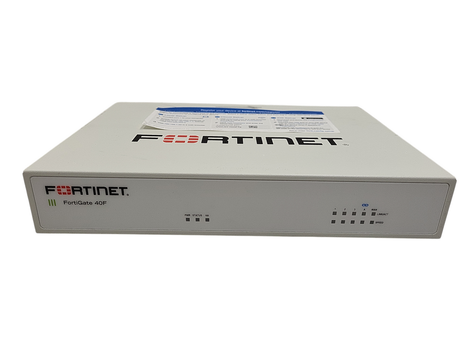 Fortinet FortiGate FG-40F Network Security Firewall $