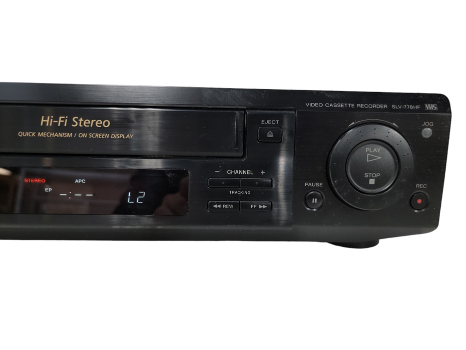 Sony VCR Player VHS 4 Head HiFi Stereo SLV-778HF — retail.era
