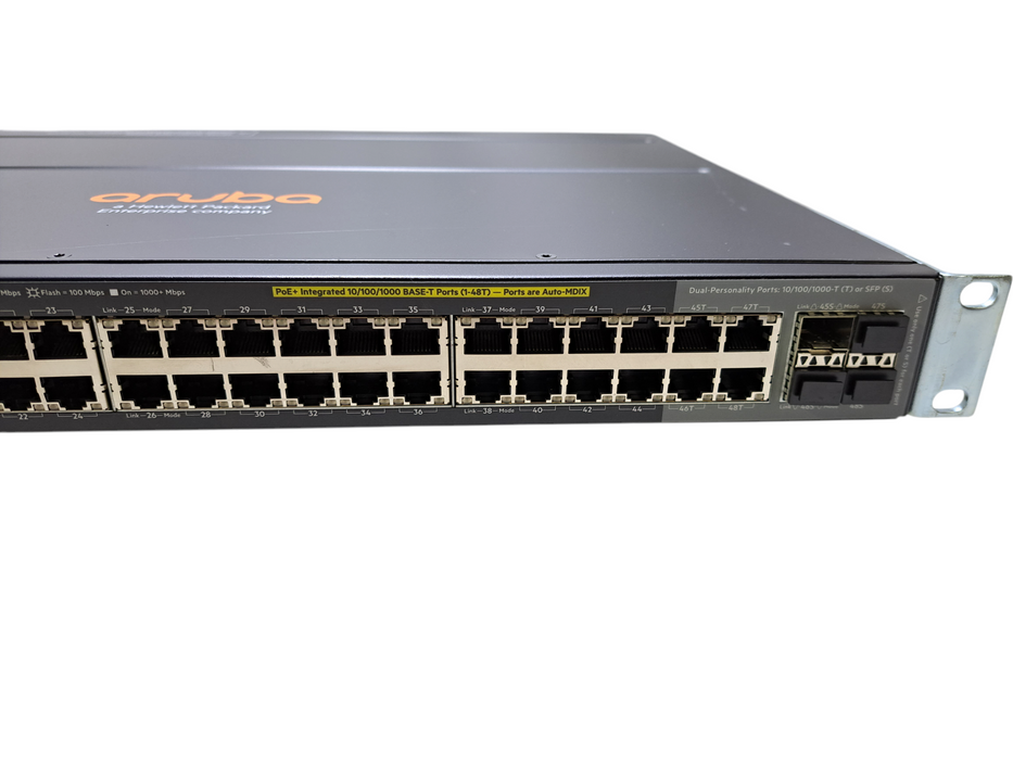 HP Aruba 2920-48G PoE+ 48-Port Gigabit PoE+ Network Switch J9729A