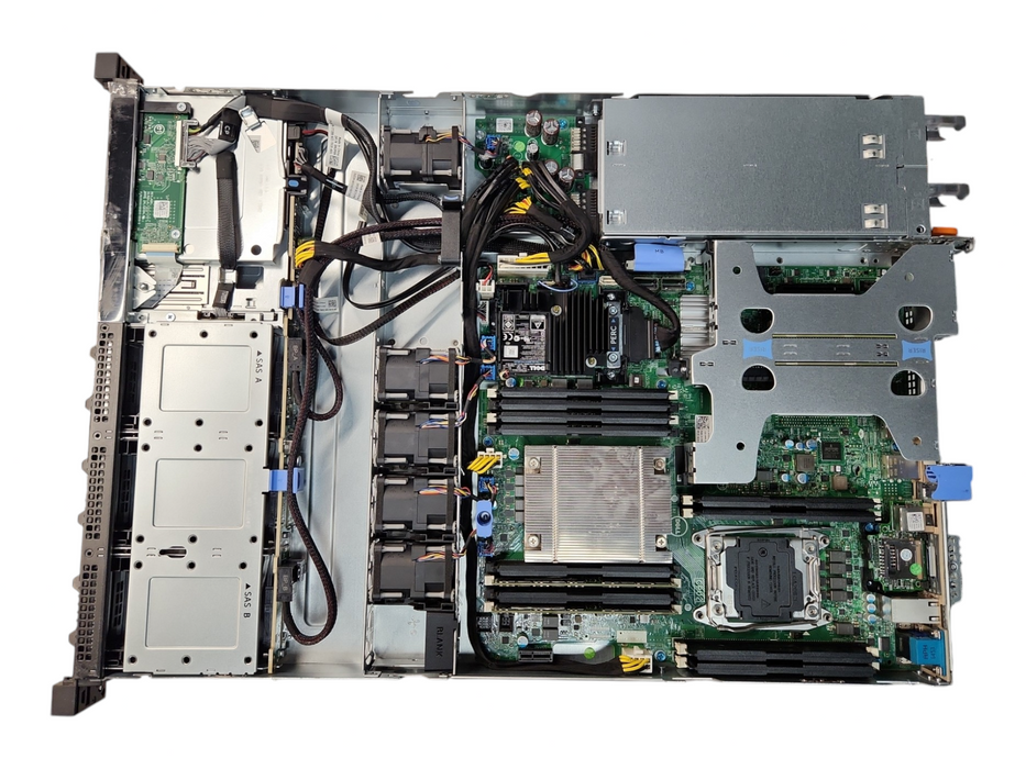 Dell PE R430 1U 8x2.5", Xeon E5-2620 v3, 32GB DDR4, H730 Mini, S130, 2x PSU