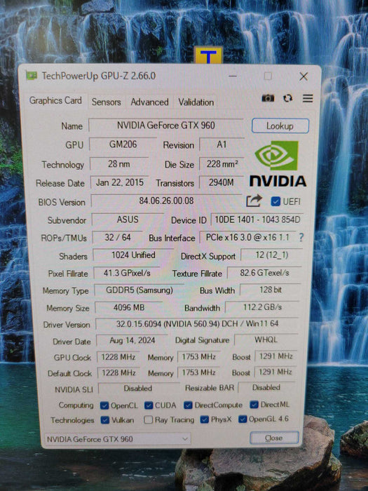 ASUS STRIX NVIDIA GEFORCE GTX 960 4GB GDDR5 PCIE %