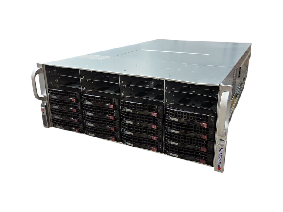 Supermicro CSE-847 4U 36x3.5" X10DRH-iT, 2x Xeon E5-2623v4, 128GB DDR4