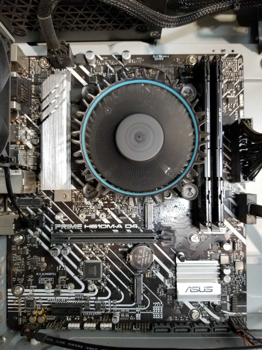 Custom Pc w/ Asus H610-A, 12th Gen i5-12400, 16GB RAM - No HDD