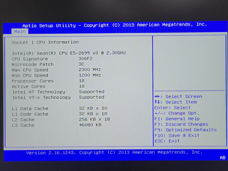 Sun Oracle Database Appliance X5-2, 2x Xeon E5-2699v3 128GB DDR4 2x PSU _